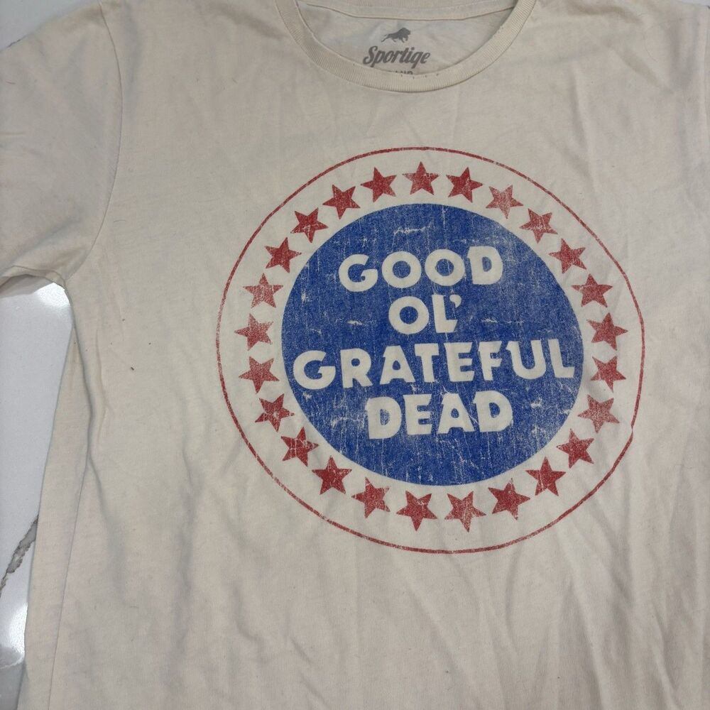 Sportige Brand Tshirt Womens Size Medium Good Ol Grateful Dead Print - Picture 2 of 4